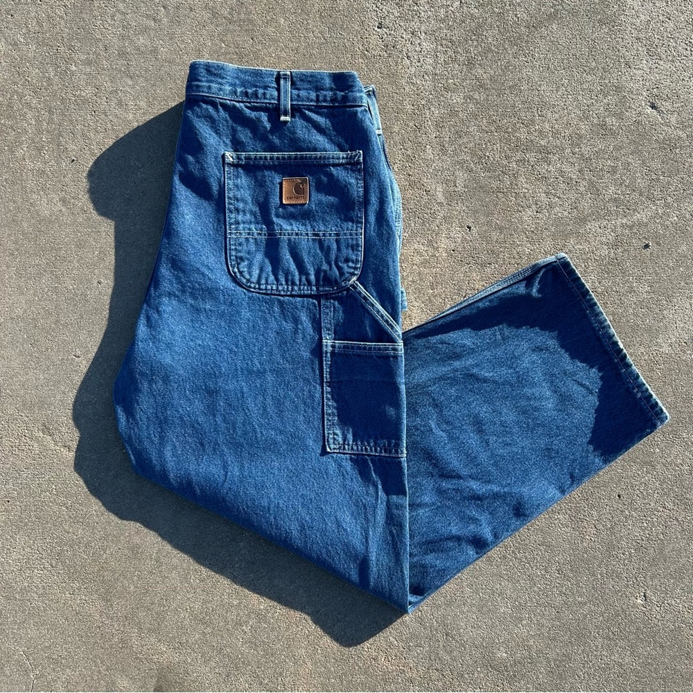 Carhartt Men’s Blue Carpenter Jeans
